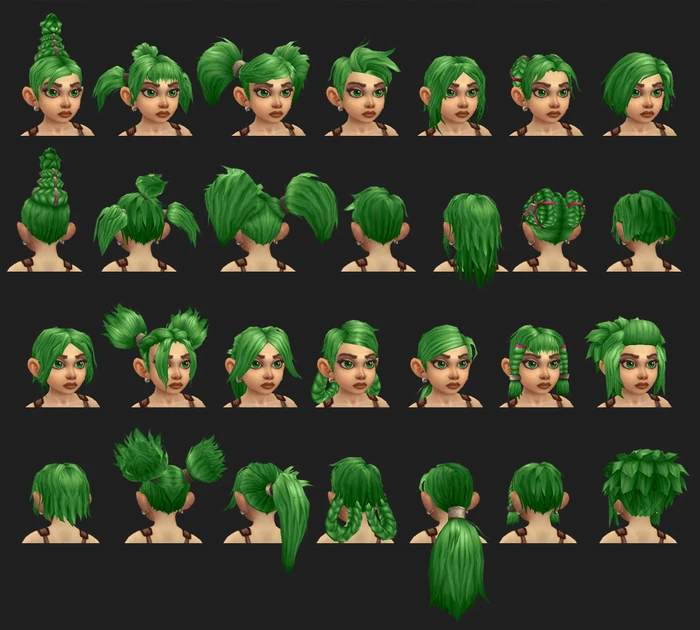 The Warcraft Bun Hairstyle: Epic Style from Azeroth’s Legendary Races