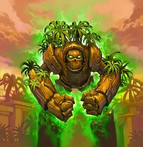 Vir'naal Ancient summoned by Hidden Oasis.