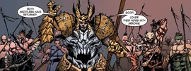 Aratas and his soldiers.