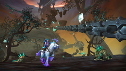 Ve'nari Paragon Mount and Pet Rewards Coming in Patch 9.1