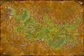 Map of Ashenvale prior to patch 1.5.