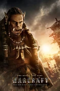 Teaser poster featuring Durotan.