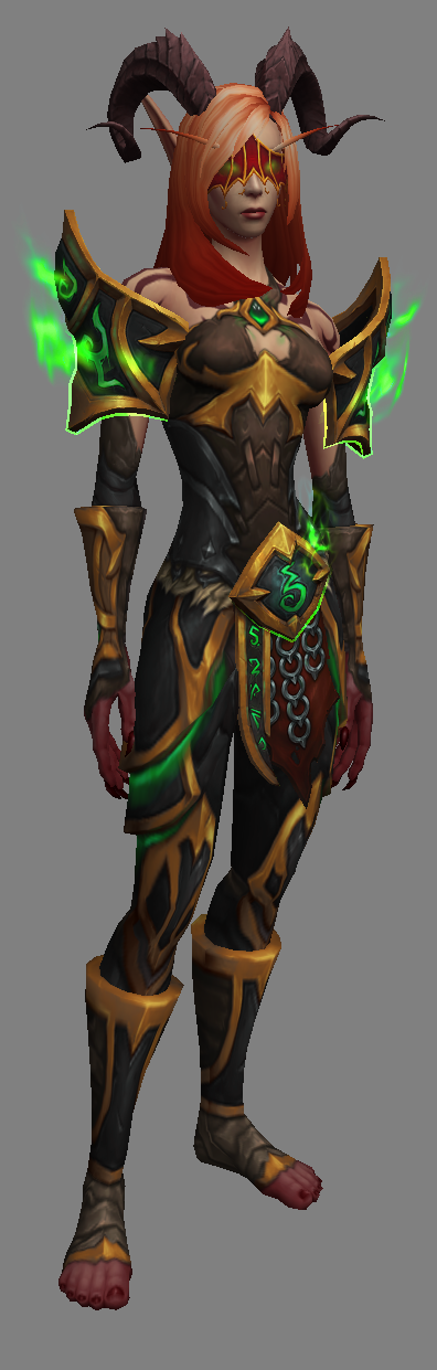 blood elf heritage armor demon hunter
