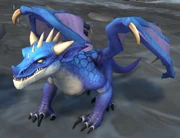 A blue drake from the  expansion.