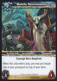 Malefic Necromancer TCG Card