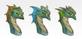 Aku'mai concept art for Warcraft Arclight Rumble mobile game.