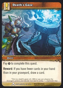 Death's Gaze TCG Card