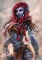 Art of "Kih", a female jungle troll by DenaHelmi on DeviantArt.