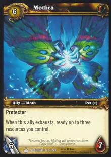 Mothra TCG Card
