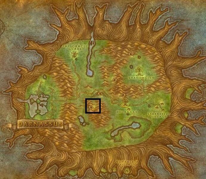 Teldrassil questing guide Wowpedia Your wiki guide to the