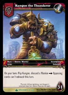 Kungen the Thunderer TCG Card
