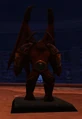 A doomguard figurine used by the Rooksguard in the Chamber of War.