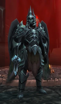 Herald DaloraA dark figure of mysterious origins, enveloped in whispering shadows.