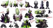 Legion Camp Doodad concepts