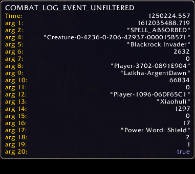 Combat Log Event Wowpedia Your Wiki Guide To The World Of Warcraft