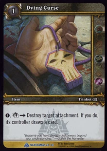 Dying Curse TCG Card