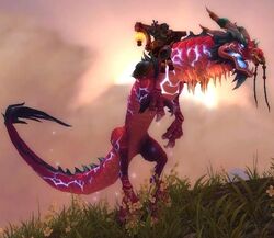 Thundering Ruby Cloud Serpent