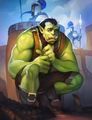 Cowardly Grunt in Hearthstone.