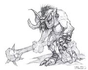 Dark troll concept art