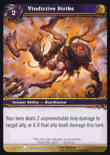 Vindictive Strike TCG Card