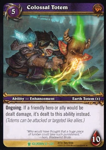 Colossal Totem TCG Card