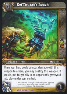 Kel'Thuzad's Reach TCG Card
