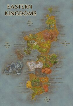 Wow Eastern Kingdoms Map Eastern Kingdoms - Wowpedia - Your Wiki Guide To The World Of Warcraft