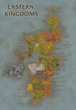 Wow Eastern Kingdoms Map Eastern Kingdoms - Wowpedia - Your Wiki Guide To The World Of Warcraft