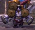The strongarm burdened with three of each