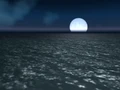 The Great Sea in World of Warcraft, with the pre-Cata water graphics.