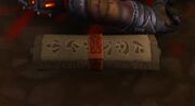 Barely Legible Scroll