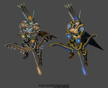 Early Sylvanas model.