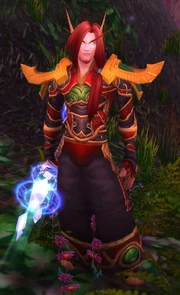Fanlyr in Teldrassil.