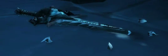 In the Fall of the Lich King cinematic.