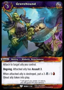 Gravebound TCG card