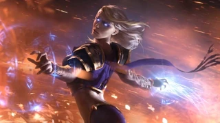 Jaina in the Hearthstone trailer.