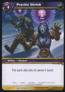 Psychic Shriek TCG Card