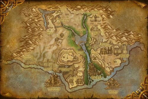 Uldum map