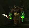A fel orc on alternate Draenor.