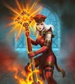 High Inquisitor Whitemane in Hearthstone.