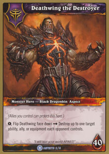 Deathwing the Destroyer TCG Card