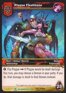 Plague Fleshbane TCG card