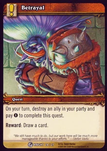 Betrayal TCG Card