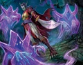 Felendren the Banished with his arcane wraiths in the TCG.