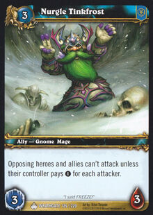 Nurgle Tinkfrost TCG Card