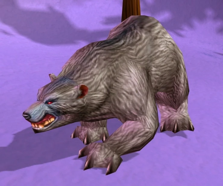 Ruul Snowhoof Bear Form