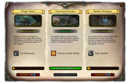Legionfall Construction Table Wowpedia Your Wiki Guide To The World Of Warcraft