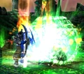 Illidan absorbant le Crâne de Gul'dan.