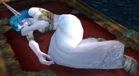 Image of Injured Night Elf Priestess