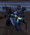 Muradin defending Ironforge's Mystic Ward during the Elemental Invasion.